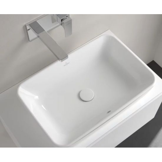 Eπιτραπέζιος Νιπτήρας Πορσελάνης 600x405mm Villeroy & Boch Architectura 5A276001 Λευκό Eπιτραπέζιος Νιπτήρας Πορσελάνης 600x405mm Villeroy & Boch Architectura 5A276001 Λευκό